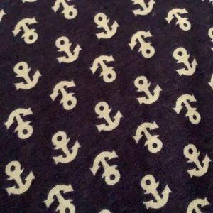 Sperry Anchor Print Infinity Scarf